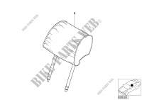 Indiv. headrest, comfort seat, leather for BMW 525tds 1995