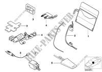Seat, front, lumbar for BMW 528i 1995