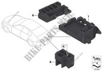 Device mounting for BMW 730dX 2011