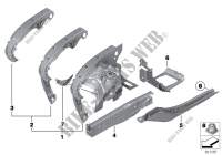 Wheelhouse/engine support for BMW 730dX 2011