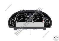 Instrument cluster for BMW X3 18d 2013