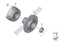 Side shaft/wheel bearings Rear Axle X3 bmw-cars 2013 X3 18d 79652